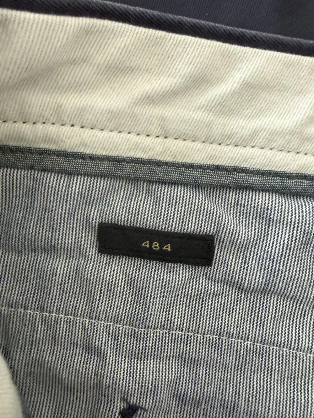 J. Crew 484 Broken In Chinos Navy W32 L34 100% Cotton
